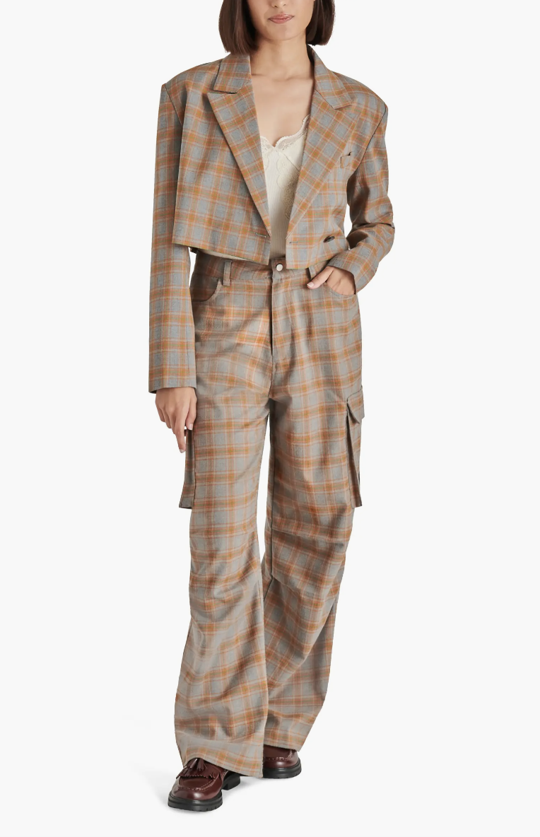 【todayful】Plaid Cargo Pants Plaid Cargo Pants 36